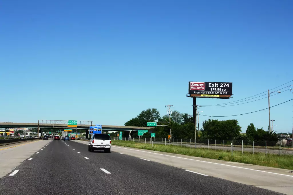 I-44 1.5 mi W/O I-270 Overpass NS, E/F