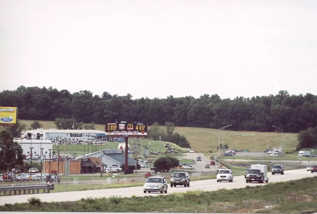 I-55 0.3 mi S/O Herculaneum, Missouri Exit WS, S/F
