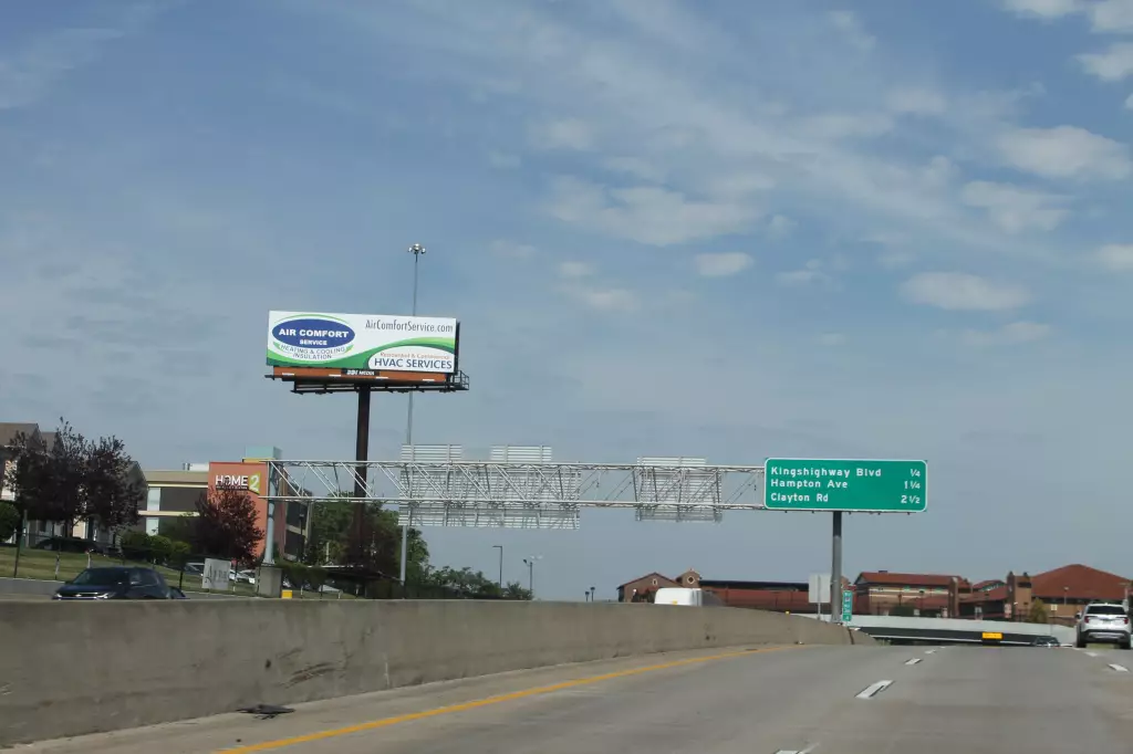 Hwy 40 0.3 mi E/O Kingshighway Overpass SS, E/F