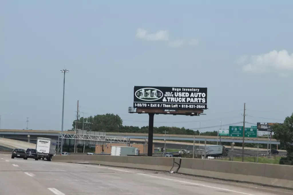 I-55/I-64 1.6 mi E/O Illinois/Missouri State Line SS, W/F