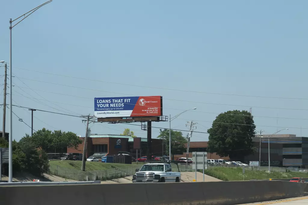 I-55 0.2 m N/O Lindbergh Blvd WS, S/F