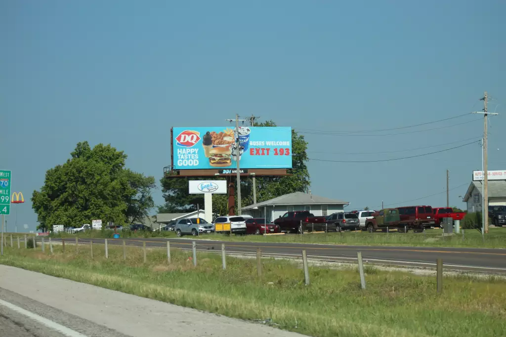 I-70 0.5 mi W/O Exit #200 NS, E/F