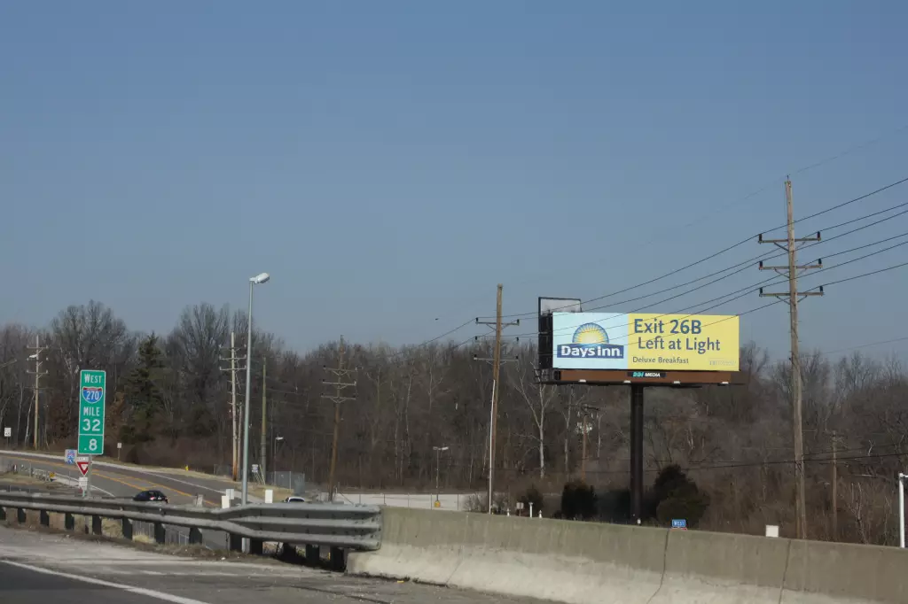 I-270 300 ft W/O Bellefontaine Road NS, E/F