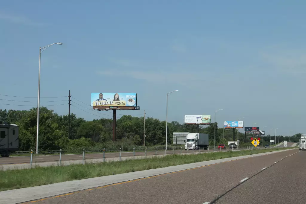 I-64 1 mi E/O 25th Street, Exit #5 SS, E/F