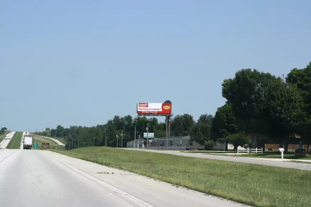 Hwy 61 0.8 mi S/O Hwy B/Bus. 61, LaGrange Exit ES, S/F