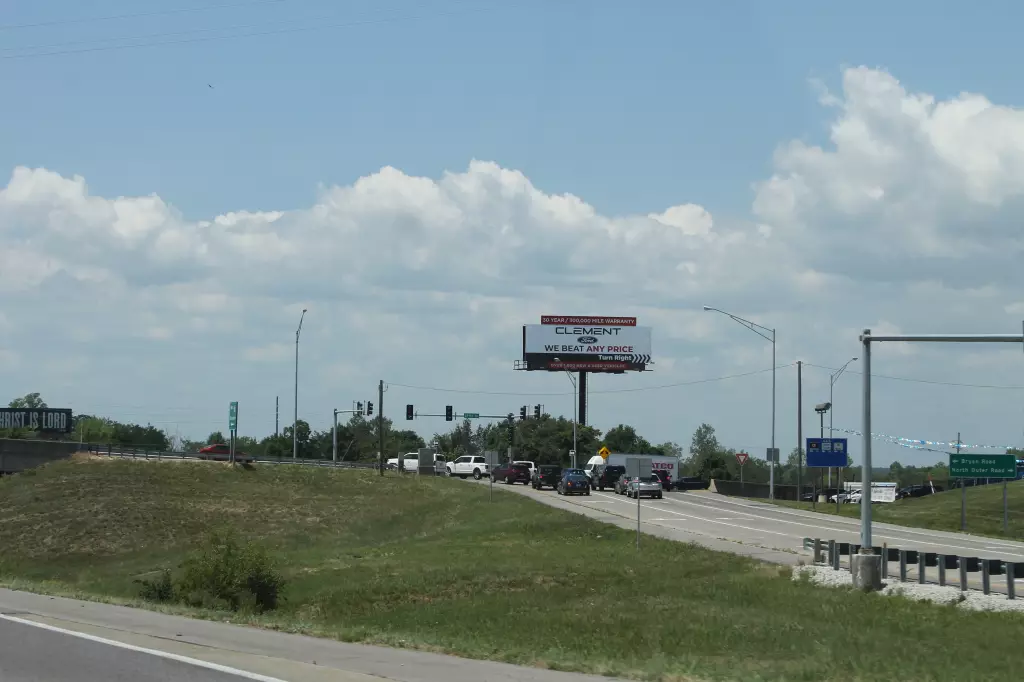 I-70 200 ft W/O Bryan Rd. NS, E/F