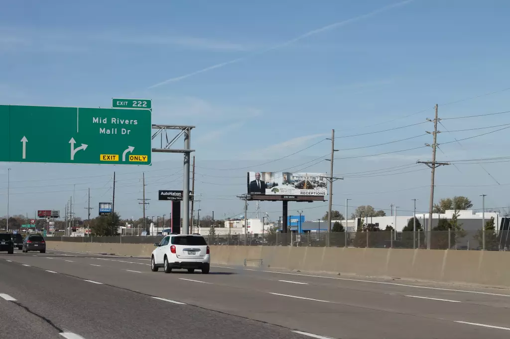 I-70 0.5 mi E/O Mid Rivers Mall Drive NS, E/F