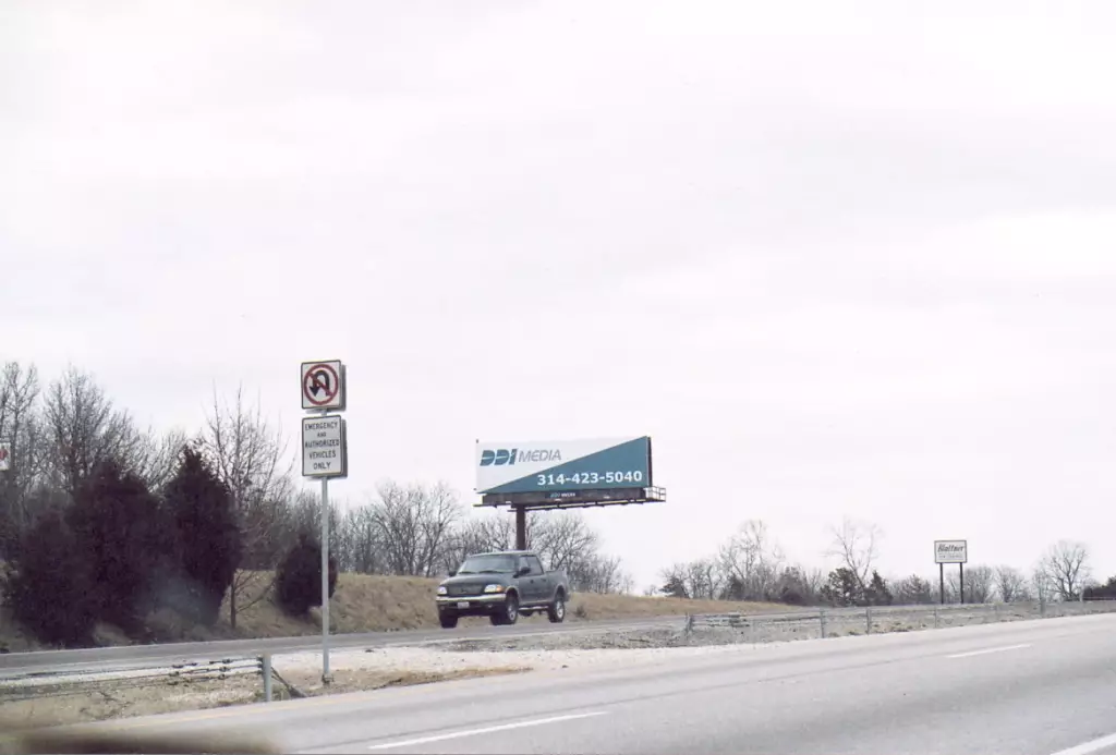 I-70 0.5 mi W/O Stadium Blvd NS, W/F