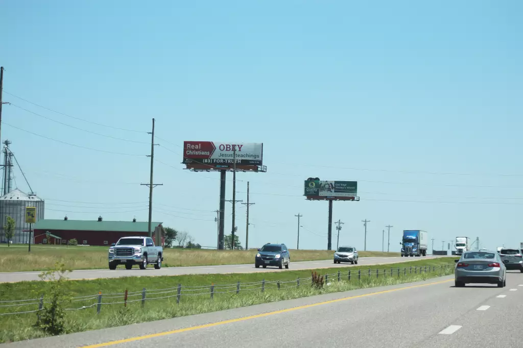 I-70 3.8 mi W/O Exit #144 NS, W/F