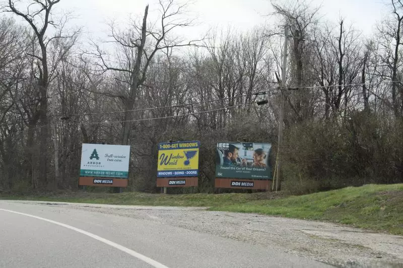 WS of Rte 157 (Old Rte 66) 2300 ft S/O Carpenter Rd. (Middle board), N/F