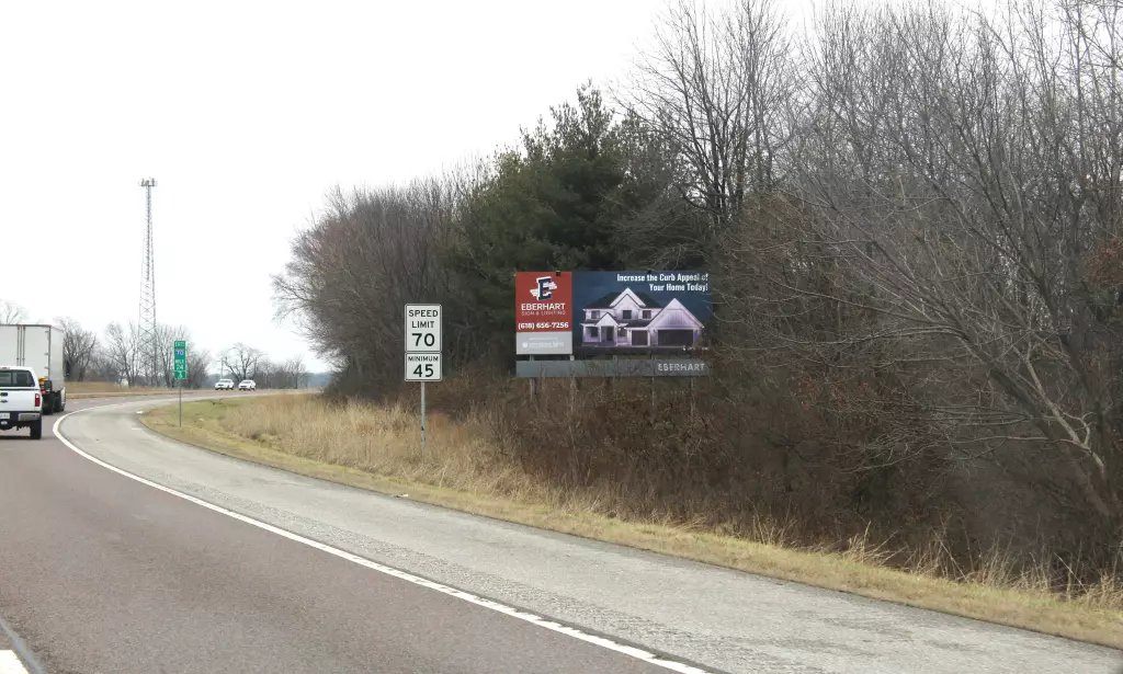 SS of I-70 0.67 mi E/O IL Rte. 143 - at MM 24.6, W/F