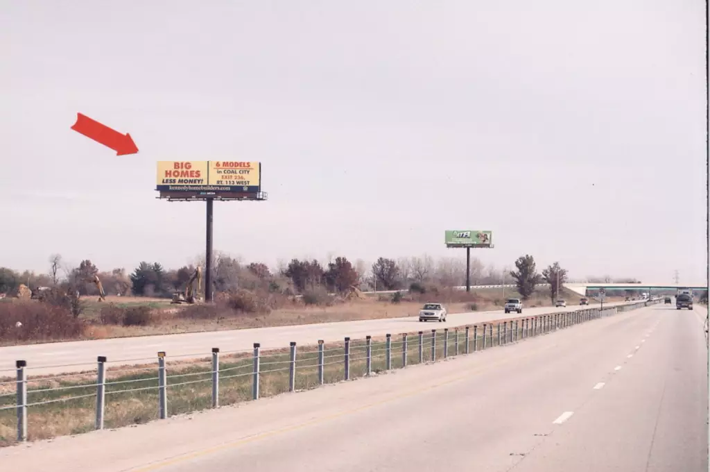 I-55 1300 ft S/O Braceville Road Overpass WS, S/F