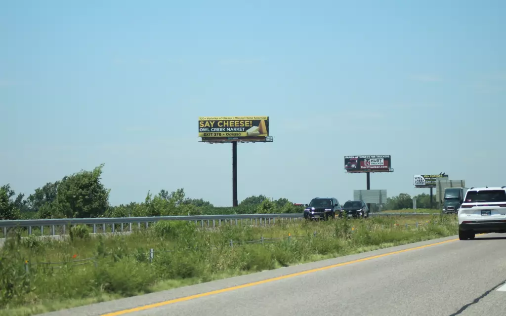 I-70 1.25 mi W/O Hwy 13 SS, E/F