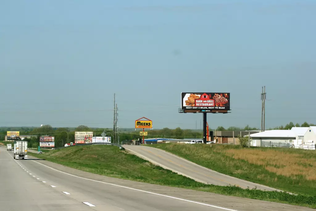 I-44 2.7 mi W/O Hwy 185, Exit #225 NS, E/F